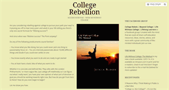 Desktop Screenshot of collegerebellion.com